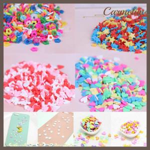 [Carmelun] 10g pack Polymer clay candy sweets sprinkles diy slime phone supplies