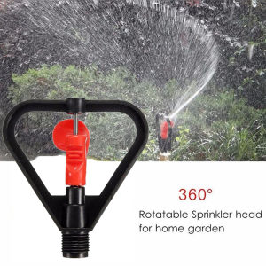 FULUPUGANG 1Pcs Watering Rotary Rotatable Durable For Lawn Yard Garden Tools Water Sprinkler Head Irrigation System