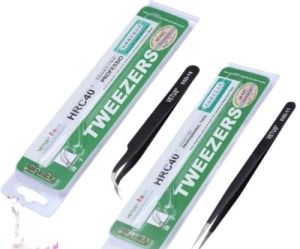 PINSET ORI VETUZ BLACK ORI/ PINSET FOR EYELASH EXTENSION/ PINSET VETUZ ORIGINAL