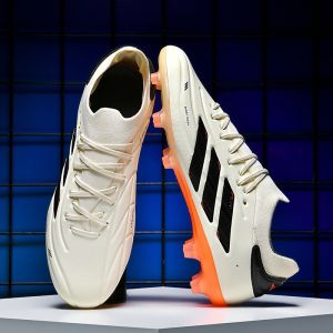 New football shoes for male and female students for grass field competition training AG Spike TF Studded sneakers