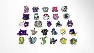 Anime Pokemon Enamel Pins for Backpacks Cute Pikachu Gengar Charmander Brooches Metal Enamel Badges Pins Collection Gift TOY