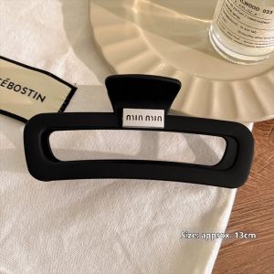 Zuoguan lớn hình chữ nhật Claw kẹp tóc cho tóc dày thanh lịch thiết kế hình học hoàn hảo cho kiểu tóc đuôi ngựa và updo phong cách