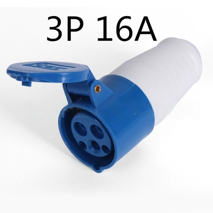 IP44 Rating Industrial Socket Splash-Proof Mobile Connector Copper ...
