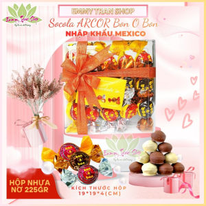 Kẹo Socola Arcor Bon O Bon Chocolate Hộp Nhựa Nơ 225g Nhập khẩu từ Mexico - Emmytran Shop