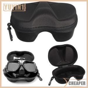 [COD] EHBqna SPORTS กล่องเก็บแว่นตาดำน้ำชุดดำน้ำตื้นอเนกประสงค์เคสซิปสำหรับว่ายน้ำใต้น้ำ