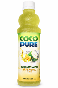 Coco Pure Coconut Water with Mango Flavor 400ml