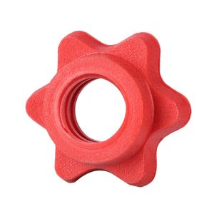 ZSDN MALL Solid Steel Standard Spin-lock Clamps Dumbell Dumbell Accessory Fixed Dumbbell Collar Screw Dumbell Nut Hexagon Nut Barbell Bar