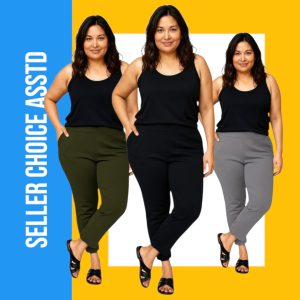 PLUS SIZE JEGGINGS PANTS W/4POCKET FRONT AND BACK GOOD QUALITY (MAKAPAL TELA) ASSORTED ONLY OAN