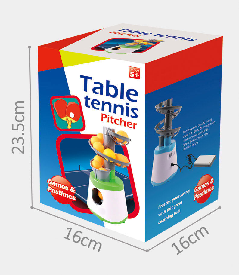 Pressing Table Machine FCHigh Quality Portable Table Tennis Ball Pitcher Dual Power Supply ...
