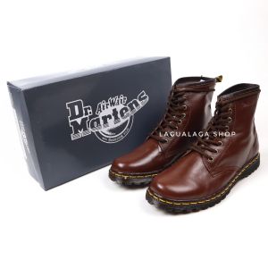 Sepatu Boot Docmart Wanita 8 Lubang Tali  /  Sepatu Docmart Dr Martens Wanita / Womens Boots Docmart Casual L1870