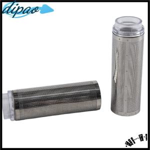 【dipao】 Stainless Steel Fish Tank Filter Fish Tank Fish Shrimp Mesh Net Filter Metal Pre-Filter Tube Filter Accessory Fish Tank Intake Strainer Pre-Filter Cover for Aquarium Fish Tank