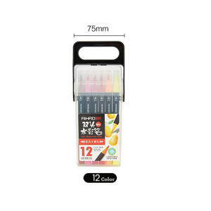 Dual Head Markers Set Coloring Marker Various Types Art School Supplies Stationery Highlighter Pen