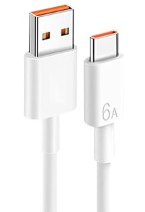 YIZHI Xiaomi 33W Turbo Wall Charger Type C Charger Adapter Fast Charging 6A Data Cable Android For Xiaomi Redmi Infinix POCO NFC X3