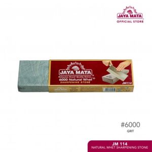 JAYA MATA 6000 Natural Whet Sharpening Stone (JM114) [Honing Stone_Whetstone_Knife Sharpener_Batu Asah_Pengasah Pisau]