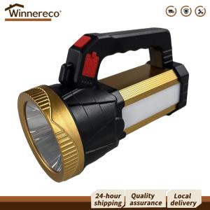 [Winnereco Flagship Mall]ไฟฉายดำน้ำกันน้ำแบบพกพาพร้อมไฟด้านข้างขนาดกะทัดรัดสำหรับกิจกรรมใต้น้ำและการค้นหาเร่งด่วน