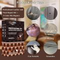 Leather and Vinyl Repair Kit 5 Colors, Endhokn Leather Repair Kit for Sofas, Car Seats, Jackets, Bags, Purse, Belts, Shoes, Holes and Scratch Leather Repair Kit 200ml. 