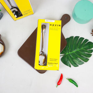 Preston Havin Dessert Spoon Stainless Steel Sendok Makan | Sendok Makan Bahan Premium Tebal - 6 pcs - KP