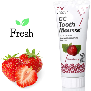 【Origina】Ubat gigi krim toothmousse tooth toothpaste GC Toothmousse Cream 40g no fluoride kids below 6 years old