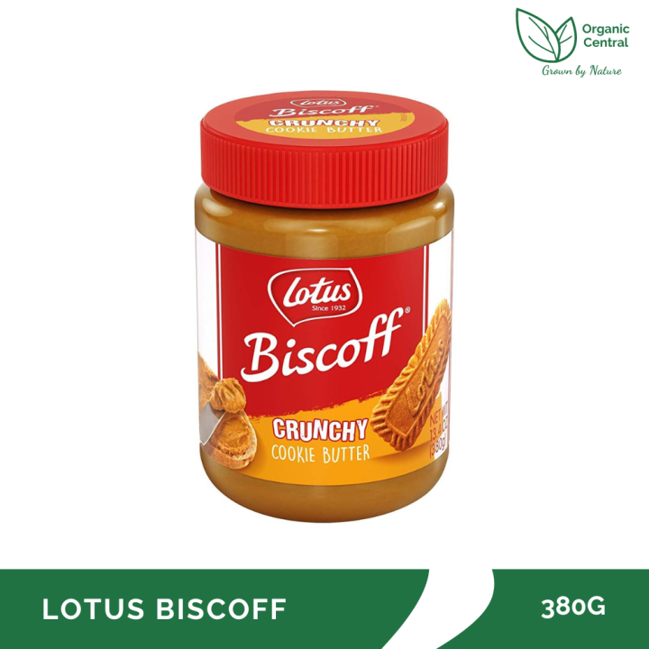 Lotus Biscoff Crunchy Cookie Butter Spread 380g Lazada Lazada PH