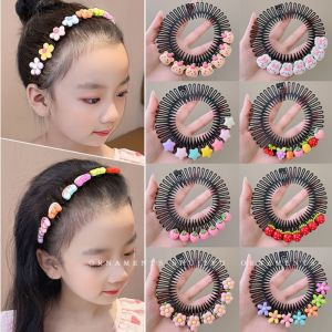 【Real Price】 Childrens Disc Inserted Comb Hair Clips Bangs Comb Hair Card Broken Hair Sorting Tool