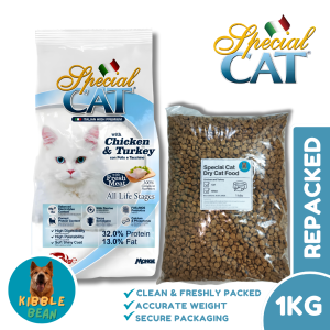 Special Cat All Life Stages Chicken and Turkey Dry Cat Food (1KG)