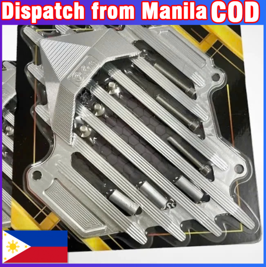 KBF CNC Aluminum Water Tank Cover (TQ6) For Honda Scooters COD Hot Selling
