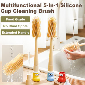 Long Handle Cleaning Cup Brush Multifunctional Crevice Brush