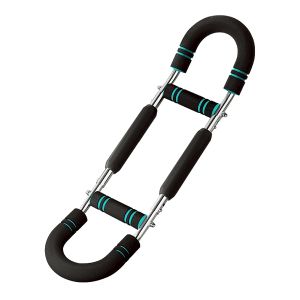 Adjustable Arm Exerciser u-Shaped Home Portable Multi-Functional Hand Grip Twister Arm Trainer Chest Expander Fitness Chest Forearm Strength Training Professional Gym Equipment For Men Women