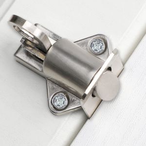 Grendel Spring Knife Kotak / Kunci Jendela Chrome