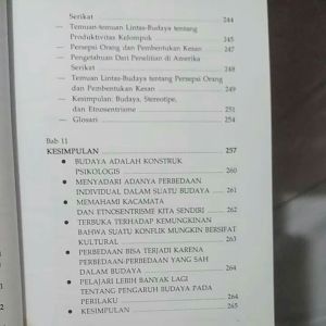 Pengantar Psikologi Lintas Budaya oleh David Matsumoto