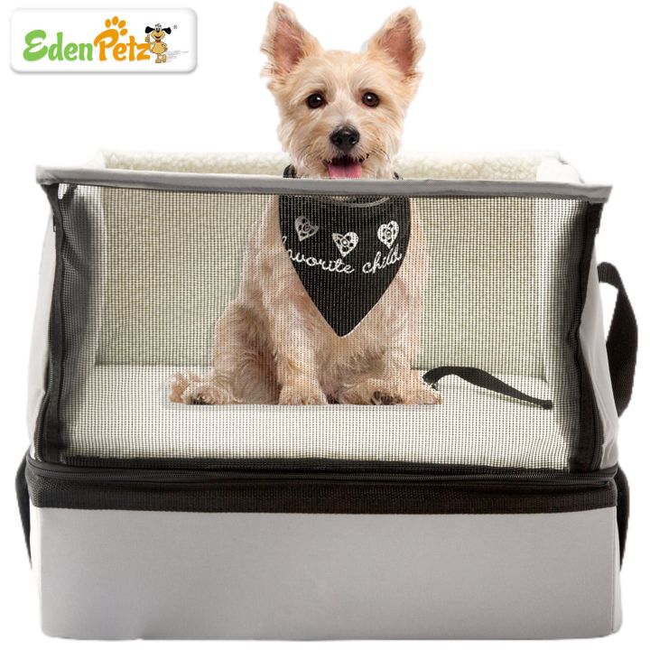 EDENPETZ Pet Dog Car Carrier Seat Bag Warm Mesh Basket Folding Hammock