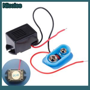 [Nicoles] Mechanical buzzer 9V with lead vibrating buzzer 22x16x14mm with battery holder