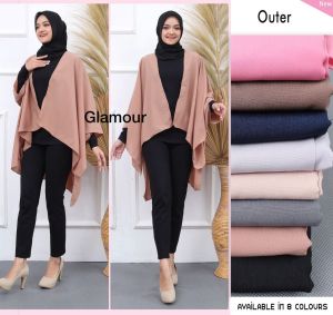 Cardigan / Sally Outer / Batwing Cardi/ Outer Hijab