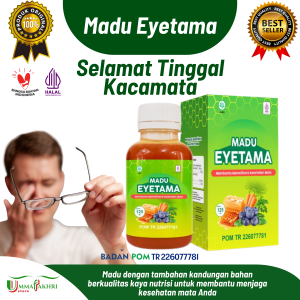 Madu Eyetama 280ml – Herbal Mata Minus & Lelah | Rabun Jauh Mata Buram Cegah Mata Panda
