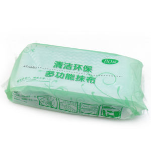 80pcs Disposable Non-woven Cleaning Cloth Oil Wiping Kitchen Cooking Dish Wash Rags