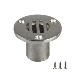 Yacht Floor Deck Drain 22mm/25mm Marine 316 Stainless Steel for Yacht Kayak Deck Drainage or Bathroom