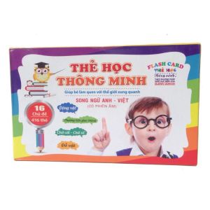 [HCM]Thẻ học thông minh cho bé loại nhỏ 16 chủ đề 416 thẻ