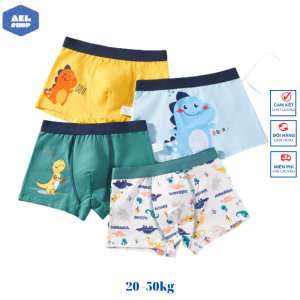 Quần chíp bé trai 20kg đến 50kg set quần lót bé trai quần sịp cho bé trai hàng Quảng Châu hiệu BOMBAY COOL