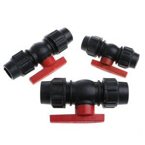 20mm/25mm/30mm Water Pipe Quick for Valve Connector PE Tube Ball Valves Accessor
