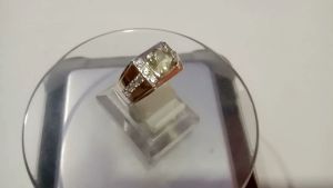 Cincin Silver Handmade Natural Citrine/Cempaka Asli