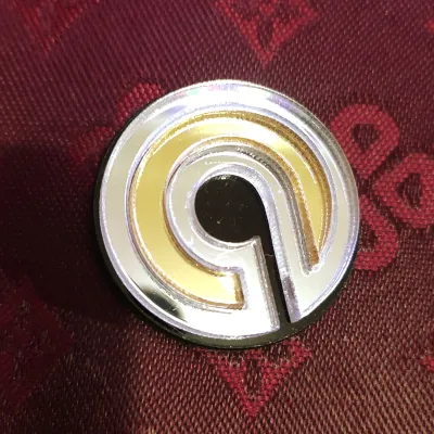 Brembo Emblem Logo 3D Round S Emblem for All Types of Motor Brands