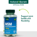 Holland & Barrett MSM 750mg 120 Tablets. 