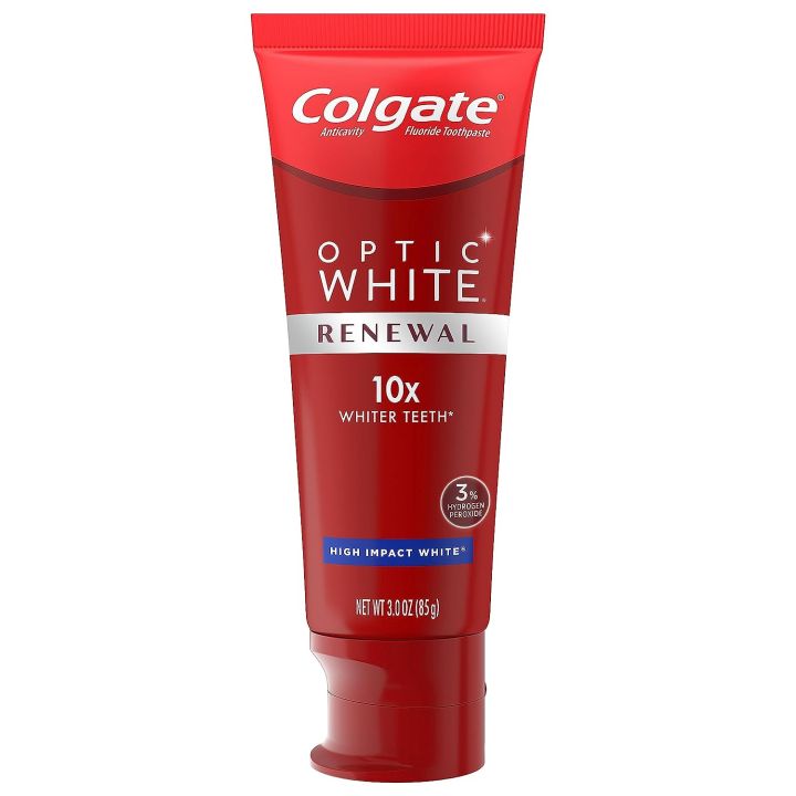 Colgate Optic White Renewal High Impact White Teeth Whitening ...