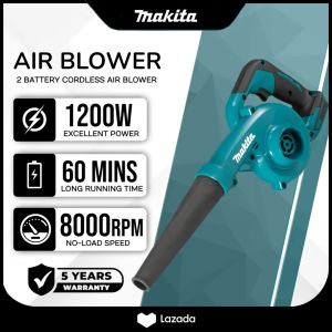 MAKITA 3000W 150MPH Cordless & Wired Electric Leaf Blower Light-Weight Strong Powerful Blower