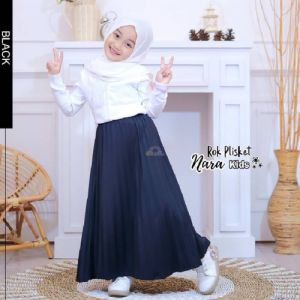 Rok Korean Style - Skirt Wanita Rok A Line Luna Cargo Panjang Wanita Twill Combed Street Tebal