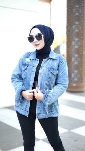 Jaket Denim Bordir Bunga: Pilihan Fashion Kekinian & Termurah