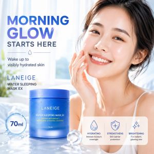 LANEIGE Water Sleeping Mask EX 70ml – Overnight Hydration & Skin Recovery
