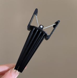 รากที่ดัดผมผู้หญิงกิ๊บติดผมฟูฟ่อง2ชิ้นรากโค้งงอกิ๊บรูปร่างผู้ชายที่เพิ่มวอลลุ่มกิ๊ฟติดผมเรียบสิ่งประดิษฐ์กะโหลกศีรษะสูงใช้งานง่าย