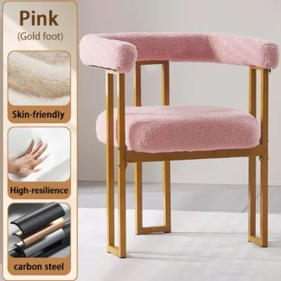Nordic Style Lazy Chair Single Sofa Chair Bedroom Sofa Chair Leisure Chair Makeup Chair Lounge Chair