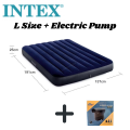 LODER INTEX 5 Sizes/ 25cm Extra Thick Dura Beam Standard Inflatable Air Bed Air Mattress Tilam Angin. 
